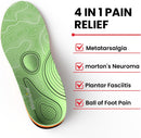 Metatarsal Pain Relief Insoles Morton's Neuroma Shoe Insert for Men & Women Relieve Ball of Foot Pain,Metatarsalgia,Arch Support Insoles for Standing or Walking All Day-L 2