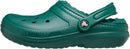 Crocs Unisex Adult Classic Lined Clog – Emerald — 4