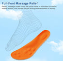 Steppers Insoles for Men Women, 4D Cloud Insoles, Comfortable Breathable Cushioning Boot Shoe Inserts with Arch Support, Foot Pain & Fatigue Relief (1Pair-Orange, Men 9-10/Women 11-12) — 7