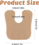 36 Pieces U Shaped Felt Callus Pads Horseshoe Pad Metatarsal for Foot Pain Relief Protect Calluses from Rubbing On Shoes Foot Pads for Calluses and Bottom of Foot Men Women 2