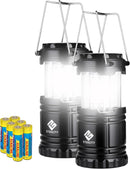 Etekcity LED Camping Lanterns, Battery Operated, 2 Pack — 1