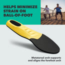 Spenco Insoles Polysorb Cross Trainer - Lightweight, Full-Foot Inserts with Heel-to-Toe Cushioning, Support, & Odor Control, All-Day Comfort & Stability - Ideal for Runners, Walkers, Athletes - Regular Width — 8