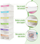 Kids Clothes Organizer, Weekly Clothes Organizer for Kids, Weekday, 6 Shelf — 4