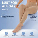ABSOLUTE SUPPORT Women Compression Leggings 20-30mmHg, Beige, 5X-Large — 4