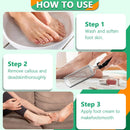 Professional Pedicure File and Callus Remover - Stainless Steel Material, Ergonomic Handle, can Easily Remove Hard Skin, Callus, Dryness, Leaving Your feet Soft and Smooth (Home/Salon use) — 5