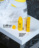 Crep Protect Shoe Cleaner Kit - Cure Mini Travel Sneaker Cleaner with Premium Cleaning Brush, Deep Cleaning Solution Removes Dirt & Stains, Safe for Leather, Suede, Nubuck & Canvas — 4