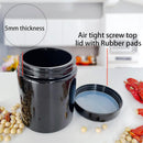 Matoolser Black Glass Storage Container Jar 250ml Half Oz with UV Protection…