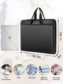 onvvippiv Important Document Organizer Folio Accordion File Organizer — 5