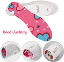 3 Pairs Shoe Insoles for Kids, Memory Sponge Shoe Inserts Trim to Fit Inserts, Replacement Multi-Colored Cushioning Insoles for Children and Toddler Spring Summer - Pink — 3