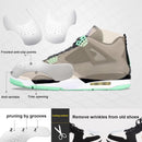 7 Pairs Plastic Shoe Stretchers for Men,Include 5 Pairs Adjustable Length Shoe Trees and 2 Pairs Shoe Boot Creases Preventers — 6