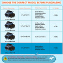Petskd Top and Side Expandable Small Pet Carrier Airline Approved, Blue