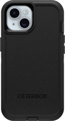 OtterBox iPhone 15, iPhone 14, & iPhone 13 (Only) - Defender Series Case - Black - Case Only - Screenless - Rugged & Durable - with Port Protection - Non-Retail Packaging — 1