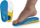 Skyfoot Kids Insoles for Child’s Worn Down Sneaker Shoe Inserts Replacement - Blue - 1 Pair — 1