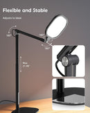 LitONES Tall LED Desk Lamps Home Office, Edge-Lit Eye-Care, 50 Light Modes — 8