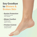 ZenToes Bunion Pads to Wear with Shoes, Waterproof Protectors, 24 Count | Beige | 24 Pack — 6