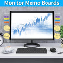 Office Desk Accessories,4PCS Monitor Memo Board, Computer Note Holder — 2