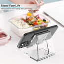 Crpich Acrylic Cell Phone Stand, Portable Clear Phone Stand for Desk, Compatible with Phone16 15 14 13 Pro Max Mini 12 11 Plus SE, Switch, Android Smartphone, Pad, Tablet, Desk Accessories photo 2