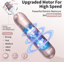 Hoxida Nail Drill Grinder for Senior Thick Toenail Manicure Pedicure Kit - Rosecase — 3