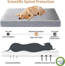 WNPETHOME Orthopedic Waterproof Extra Large Senior Dogs Bed for Comfy Sleep