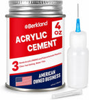 Berkland Acrylic Bonding Cement, 4 oz with Applicator Bottle — 1