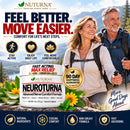 Nuturna Neuropathy Nerve Cream - Fast Acting Relief & Recovery Cream for Feet, Hands, Legs & Toes - Ultra Strength Menthol, Arnica, Aloe Vera, MSM - Non-Greasy, Soothing Comfort - 4 oz — 4