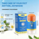60% Urea Foot Cream Stick with 2% Salicylic Acid - Maximum Strength Callus Remover for Dry Cracked Heels, Hands, Knees - Non-Greasy Solid Shea Butter Heel Balm for Intensive Formula & Easy To Use — 8