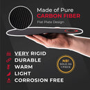 Carbon Fiber Insole - 1 pc, Men 6.5-7, Women 7.5-8 - Orthotic Insole - Black-1 Pc — 8