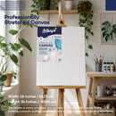 Stretched Canvases for Painting 18x24 Inch 5-Pack, 10 oz Triple Primed Acid-Free 100% Cotton Blank Canvas, Rectangular Canvas for Oil Paint Acrylics Pouring & Wet Art Media, Pour Painting | Studio | 18"x24"(5-Pack) — 5