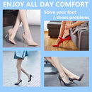 Premium 8 Pairs Heel Grips for Loose Shoes, Strong Self-Adhesive Shoe Heel Cushion Inserts for Women & Men, Soft Ergonomic Heel Protectors for Blister Prevention, Pain Relief & Slipping - Beige | 8 pairs — 6