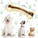 Sosation Bones Shaped Dog Toys for Aggressive Chewers, 2 Pack Christmas Dog…