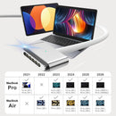 140W USB-C to Magnetic 3 Cable 6.6ft, for MacBook Pro/Air M2-M5, White 6
