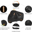 SECELES Heavy Duty Motorcycle Cover Fits up to 86" Yamaha