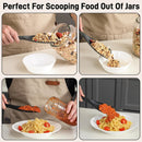 3 PACK Silicone Cooking Spoon Spatula for Nonstick Cookware, Heat‑resistant — 6