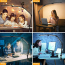 AILBTON Bright LED Desk Lamp with Clamp,Eye Caring Architect Led Desk Lights with Adjustable Swing Arm for Office… — 4