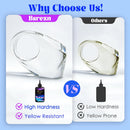 Bsrezn 500g UV Resin Hard, Clear UV Epoxy Resin Cure for Jewelry Making — 5