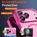 for iPhone 17 Pro Max Case with Privacy Screen Protector, Hot Pink — 6