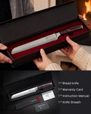 PAUDIN Bread Knife, 8" Serrated Bread Knife for Homemade Bread, Gift Box — 8