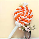 260 Orange Long Balloons for Balloon Garland Thickening Skinny Latex Twisting Animals Modeling Christmas Birthday Wedding Party Festival Decorations 100pcs — 7