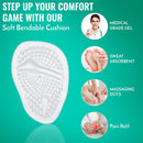 Comfwalk® StepEase™ Gel Metatarsal Pads for Ball-of-Foot Pain Relief 2