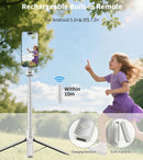 TONEOF 68" Magnetic Aluminum Phone Tripod Selfie Stick for iPhone & Android photo 6