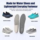 riemot Water Shoe Insoles for Men, Breathable Quick-Dry, Grey US11/ EU44 - Flat Grey 1 Pairs — 5