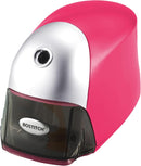 Bostitch Office QuietSharp Executive Heavy Duty Electric Pencil Sharpener for 65% Faster Sharpening and 6X Longer Cutter Life - Colored Pencil Compatible, Pink — 1