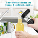 Ultrean Manual Can Opener Bottle Opener, Heavy Duty Stainless Steel Smooth Edge Manual Hand Held Can Opener With… — 5
