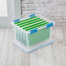 Sterilite Gasket Storage Box with Lids for Home & Office, 32 Quart, 4-Pack — 4