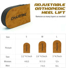 Adjustable Heel Lift Inserts for Shoes, 4 Layers (Medium (1 Pair)) — 6