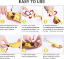 cyrico Shoe Stretcher Women 4-way Shoe Expander Widener Shoe Tree Shape for Wide Feet | yellow — 4