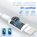 iPhone Charger 3FT, [Apple MFi Certified] Lightning Cable Original 3Pack 2