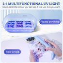 LET'S RESIN Two-Sided 36-LED UV Resin Light, 2/3/5-Min Timer — 4