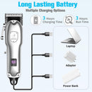 Gooad Dog Rechargeable Cordless Clippers for Grooming for Heavy Thick Hair&Coats