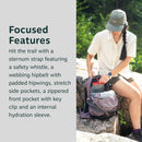 Osprey Sportlite Lightweight Hiking Backpack with Hydraulics Reservoir for Men & Women - Everyday Hydration Travel Bag | Graphite Purple | 15l — 3